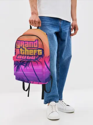 Рюкзак джинсовый / GTA