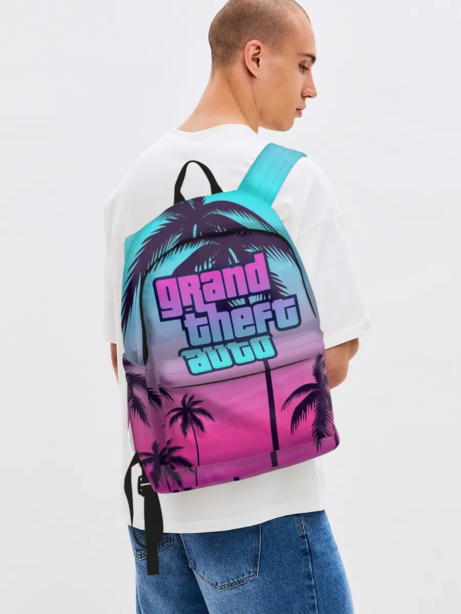 Рюкзак джинсовый / GTA