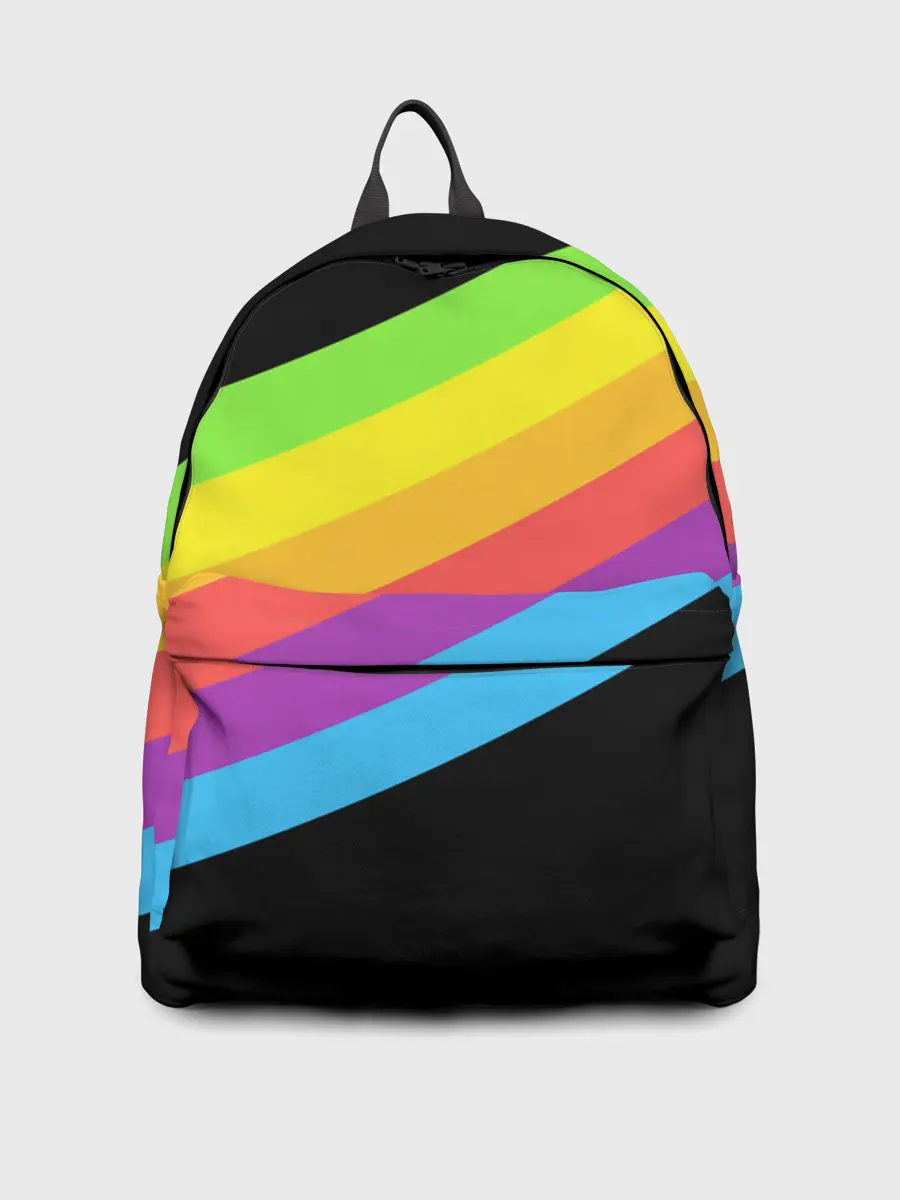 Рюкзак джинсовый / НЕОНОВЫЕ ЛИНИИ