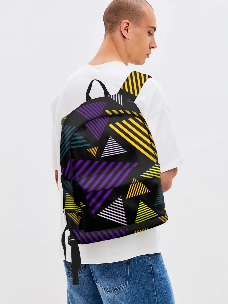 Рюкзак джинсовый / ГЕОМЕТРИЯ