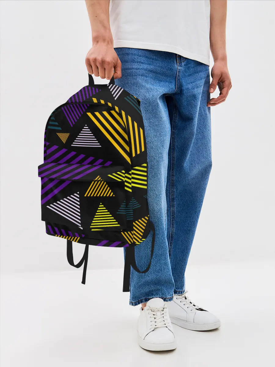 Рюкзак джинсовый / ГЕОМЕТРИЯ