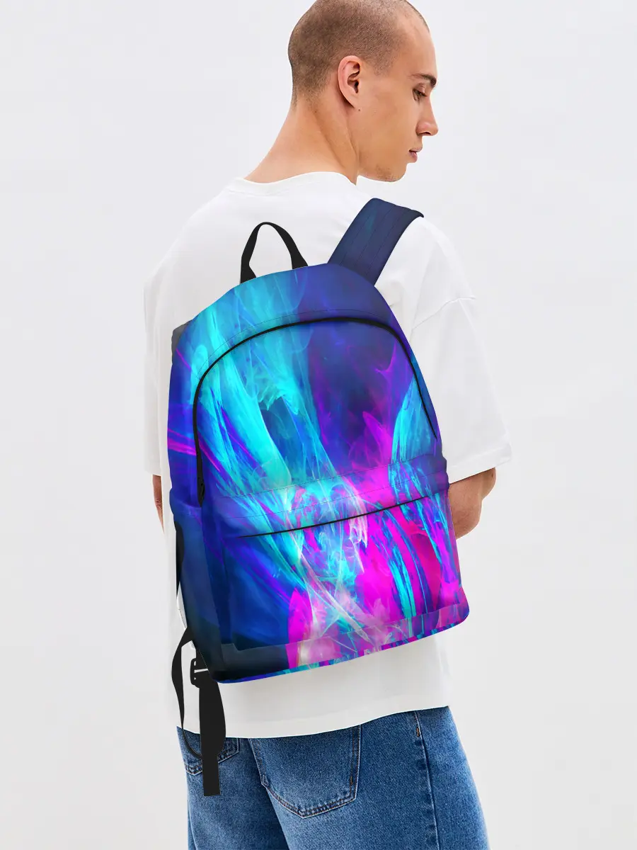 Рюкзак джинсовый / НЕОНОВЫЕ КРАСКИ