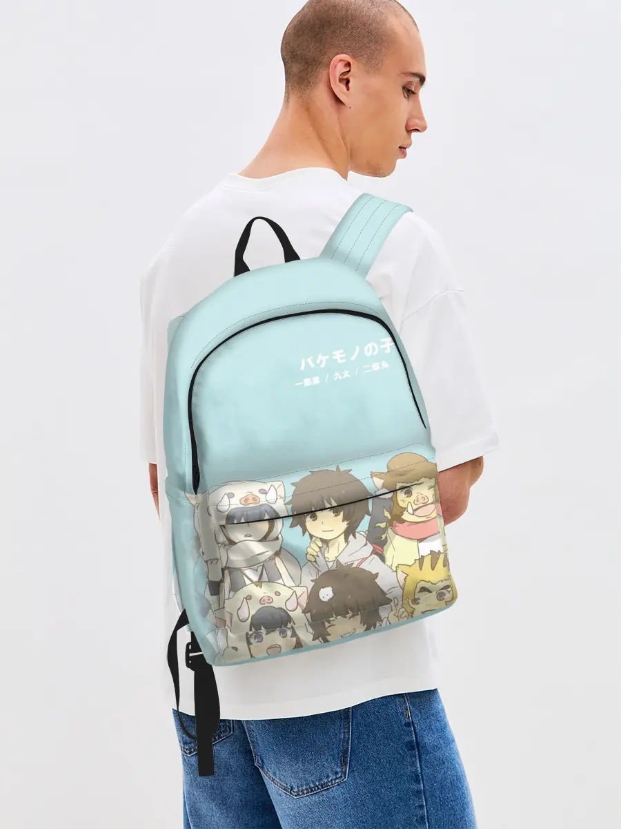 Рюкзак джинсовый / Ученик Чудовища персонажи