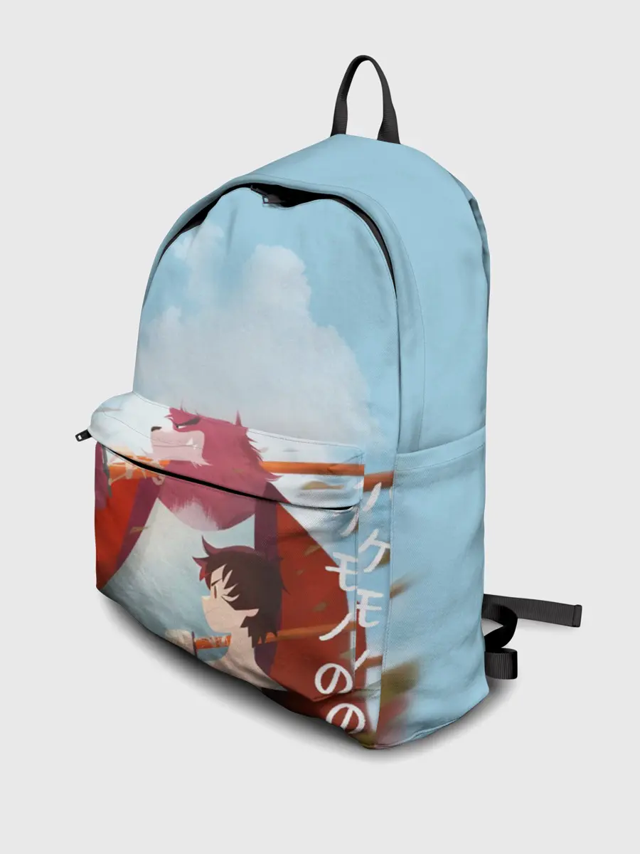 Рюкзак джинсовый / Куматэцу и его ученик