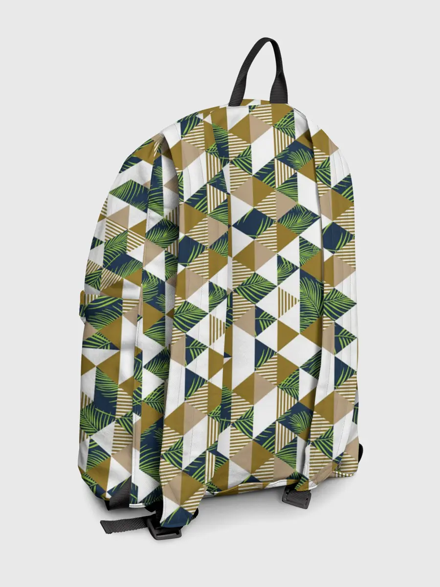 Рюкзак джинсовый / Хипстерские треугольники