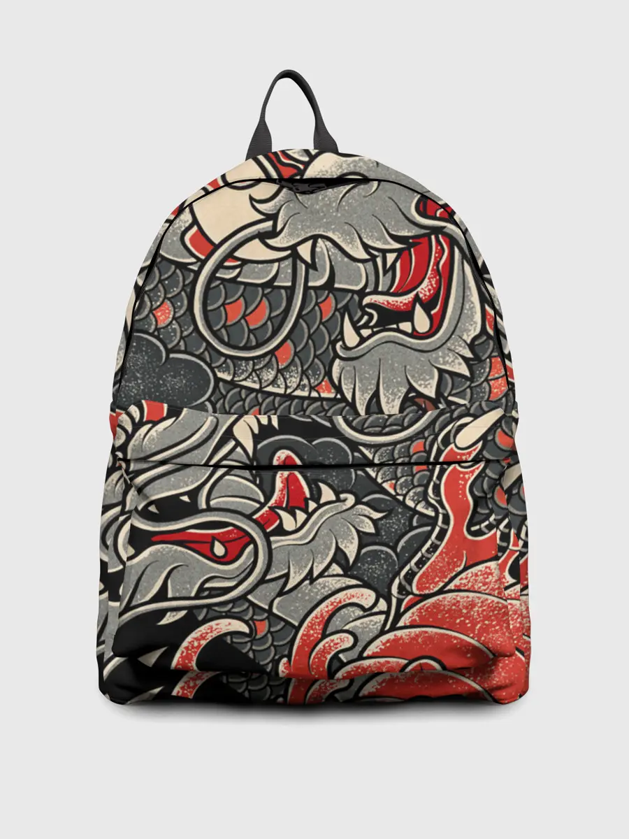 Рюкзак джинсовый / Dsquared tatoo DRAGON