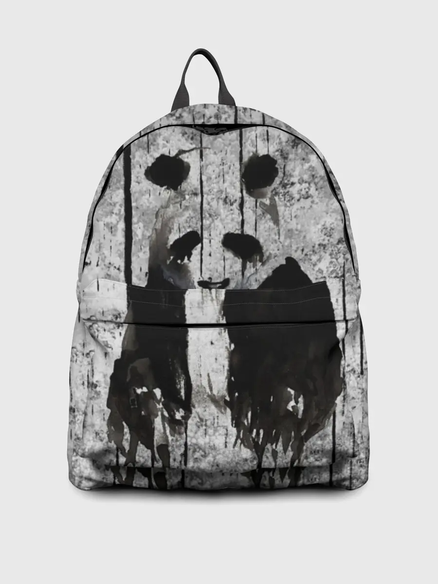 Рюкзак джинсовый / Грустная Панда