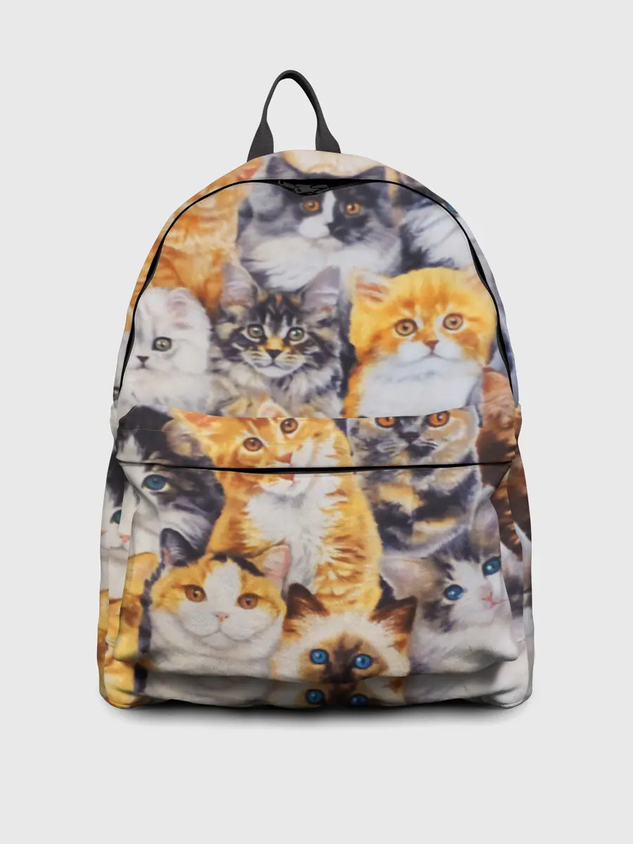 Рюкзак джинсовый / КОТЯТКИ