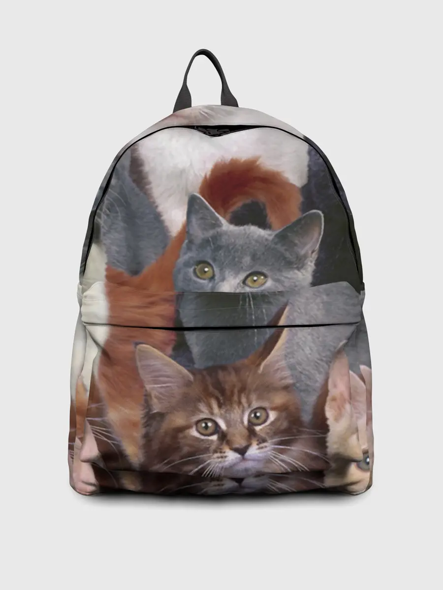 Рюкзак джинсовый / КОТЯТКИ