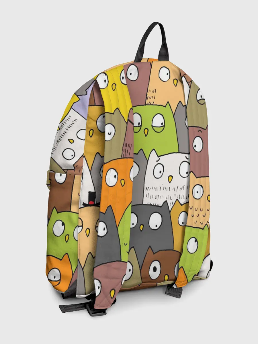 Рюкзак джинсовый / СОВЫ КОТИКИ