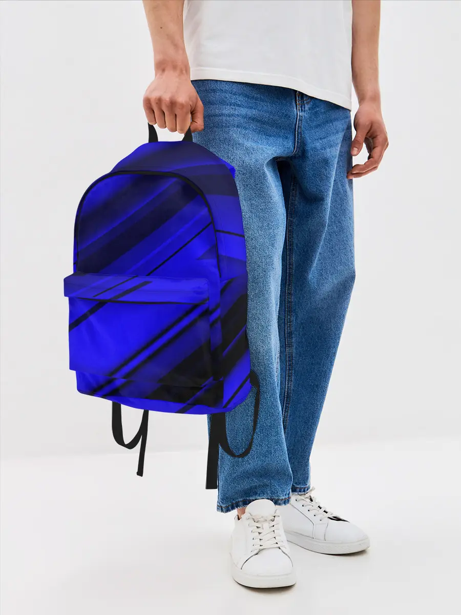 Рюкзак джинсовый / Blue and Black