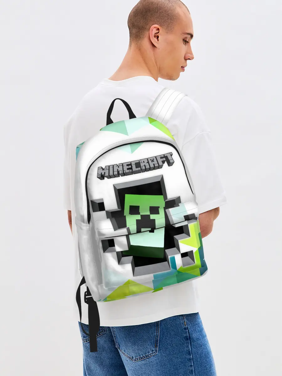 Рюкзак джинсовый / Minecraft