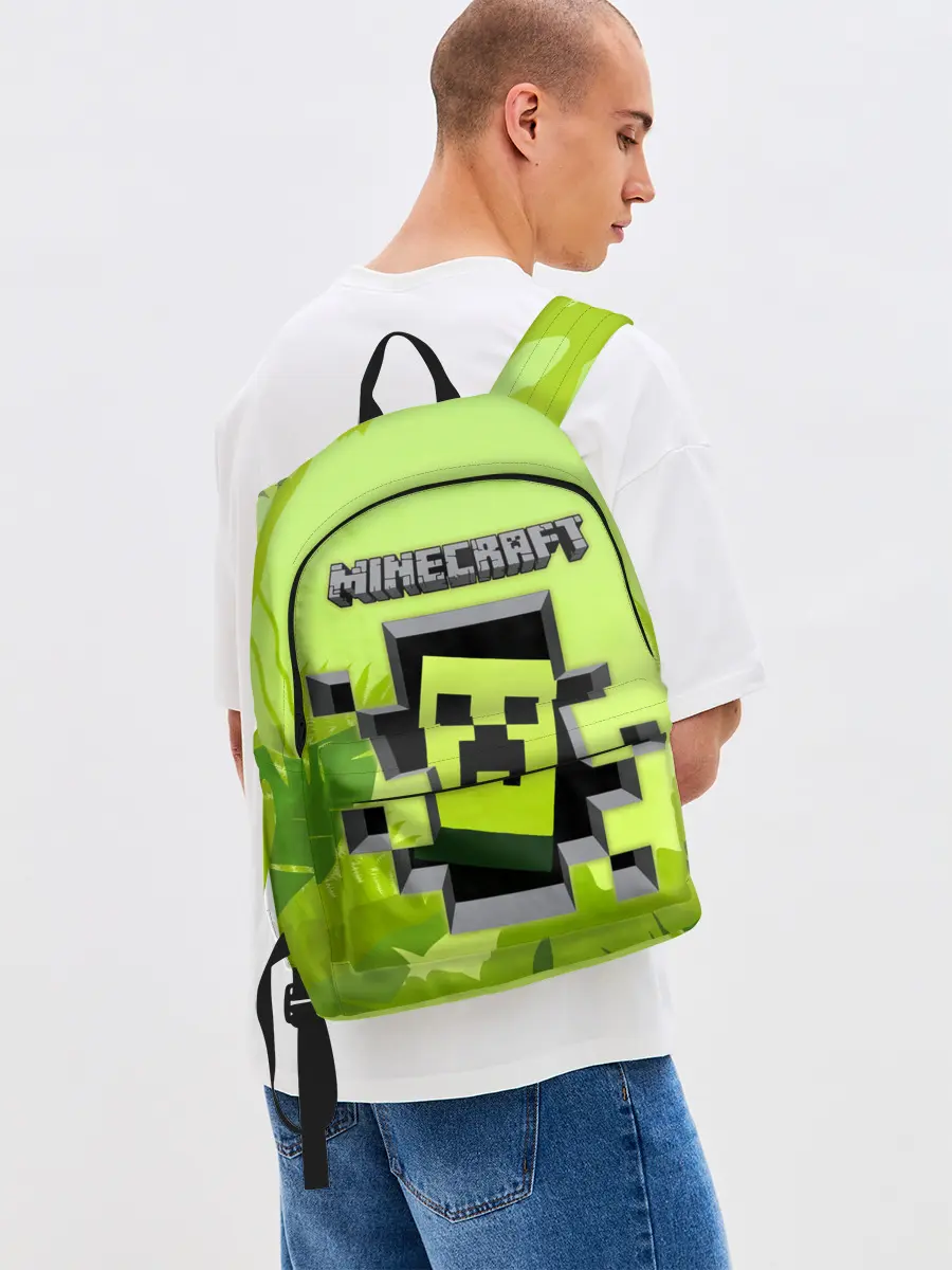 Рюкзак джинсовый / Minecraft