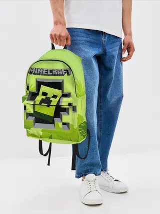 Рюкзак джинсовый / Minecraft