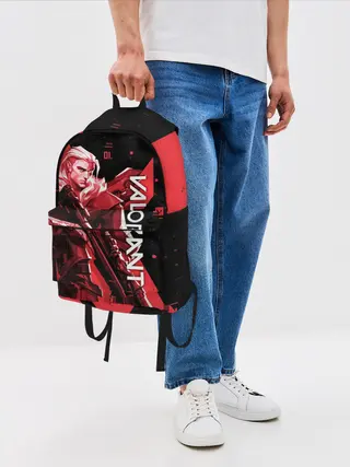 Рюкзак джинсовый / VALORANT
