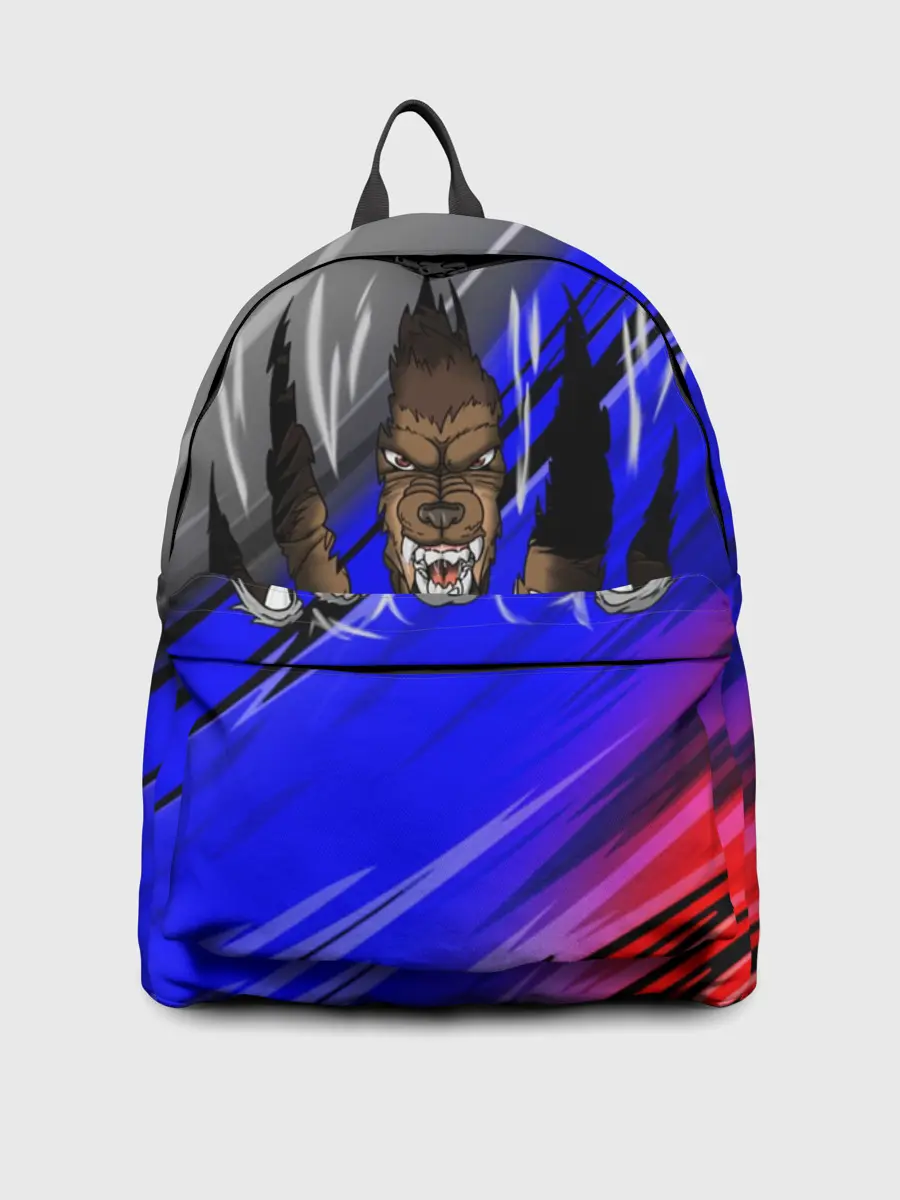 Рюкзак джинсовый / Русский Медведь