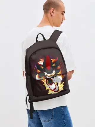 Рюкзак джинсовый / Sonic. Шедоу