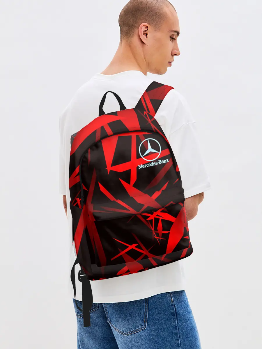 Рюкзак джинсовый / Mercedes-Benz
