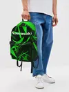 Рюкзак джинсовый / Kawasaki