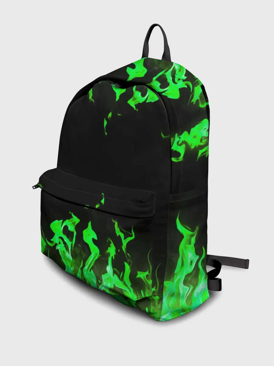 Рюкзак джинсовый / GREEN FIRE | ОГОНЬ