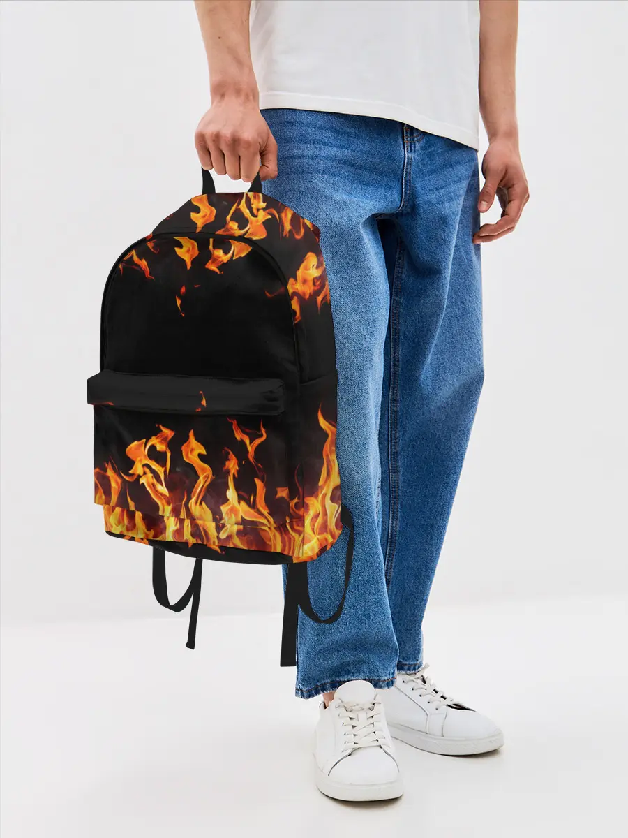 Рюкзак джинсовый / FIRE | ОГОНЬ