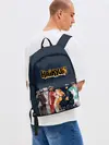 Рюкзак джинсовый / Haikyuu