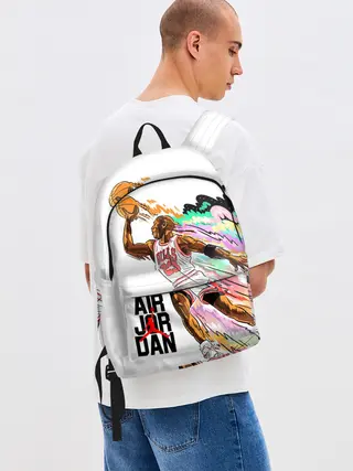 Рюкзак джинсовый / МАЙКЛ ДЖОРДАН