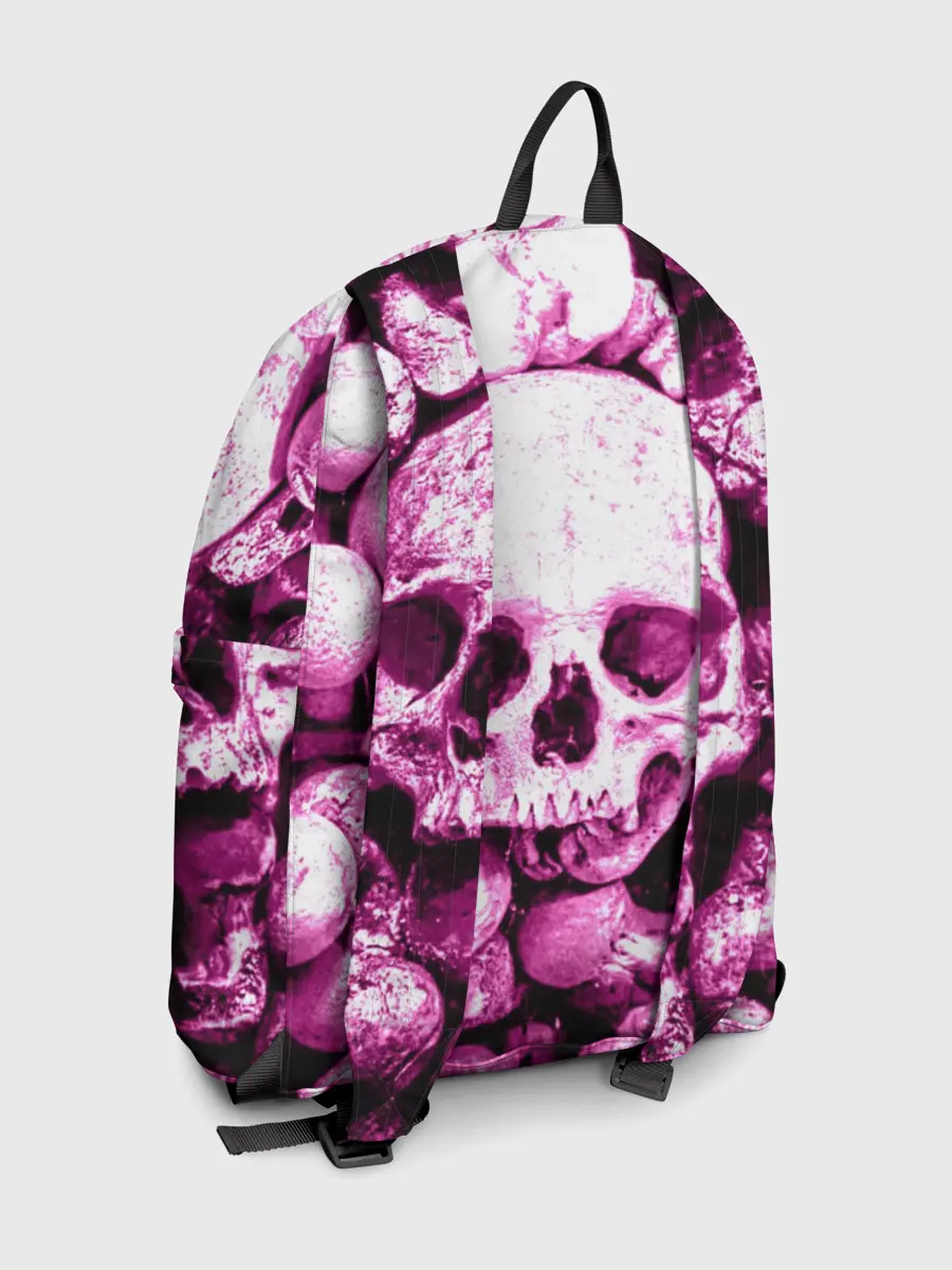 Рюкзак джинсовый / череп