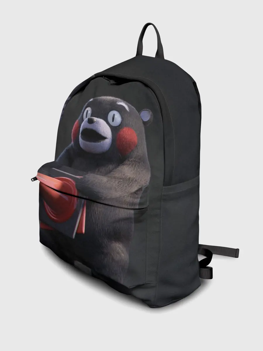 Рюкзак джинсовый / Kumamon прикрылся