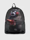 Рюкзак джинсовый / Kumamon прикрылся