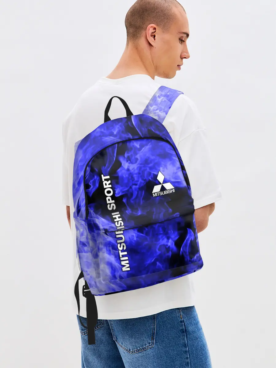 Рюкзак джинсовый / MITSUBISHI