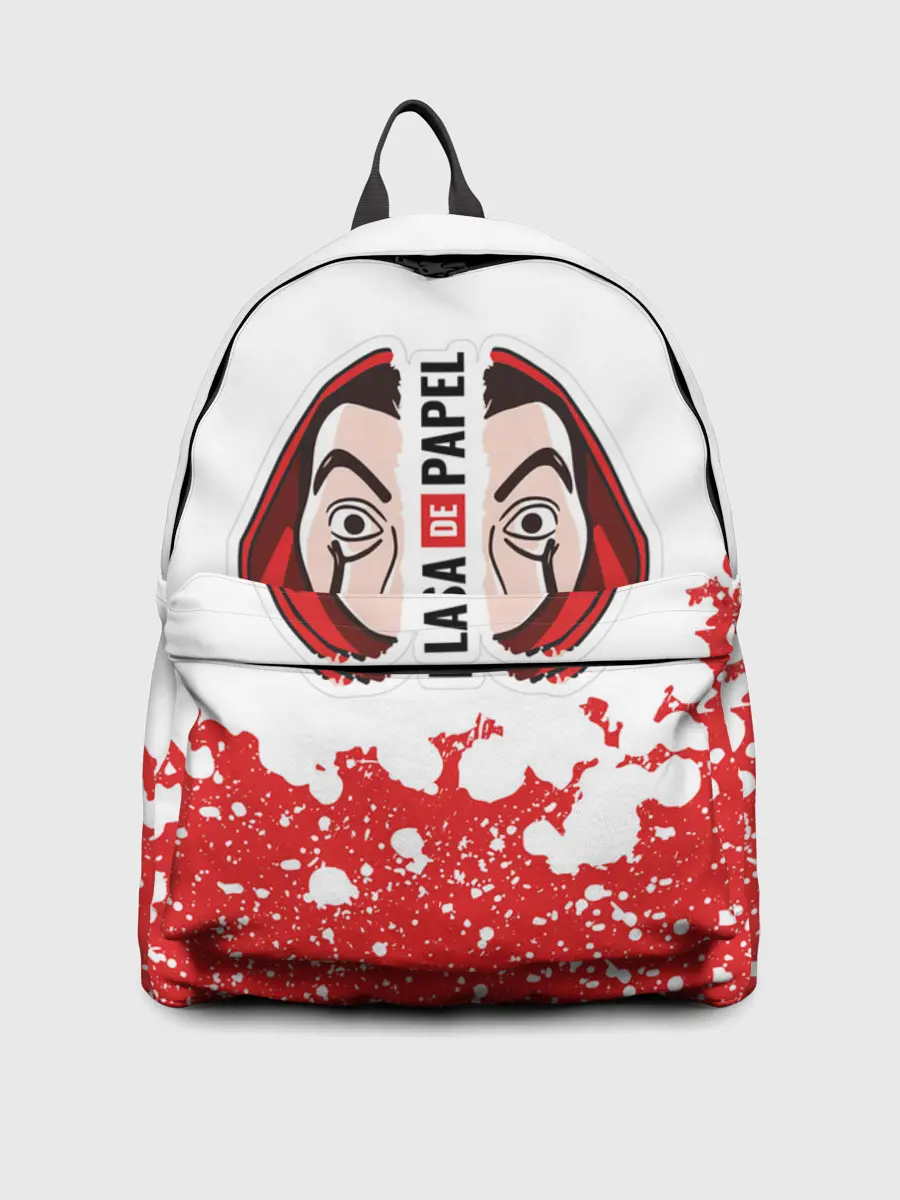 Рюкзак джинсовый / Бумажный дом | La Casa de Papel