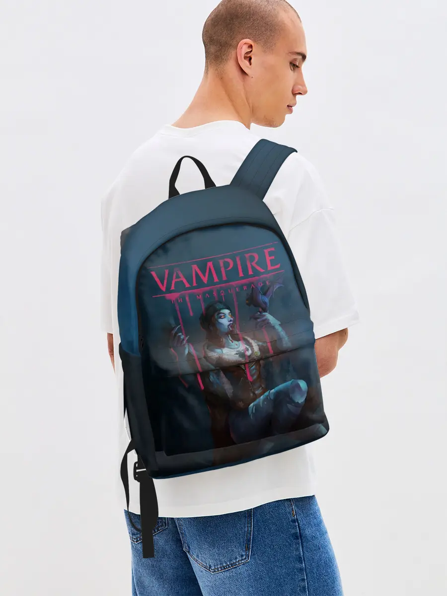 Рюкзак джинсовый / Vampire: The Masquerade