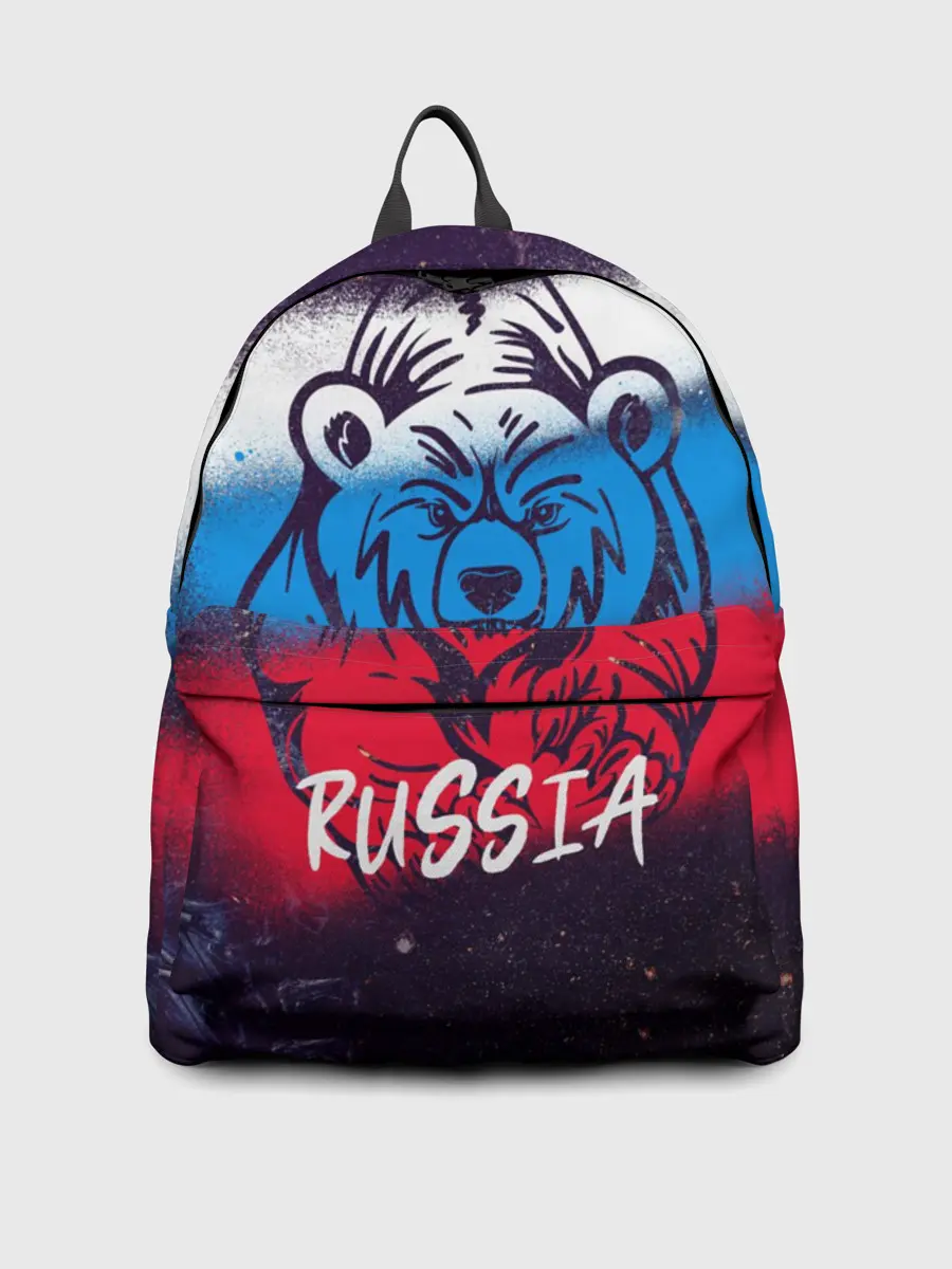 Рюкзак джинсовый / Russia Bear