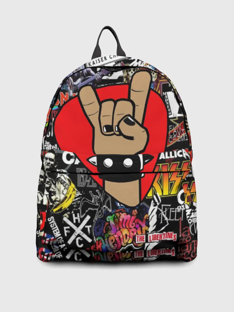 Рюкзак джинсовый / Rock | Логотипы