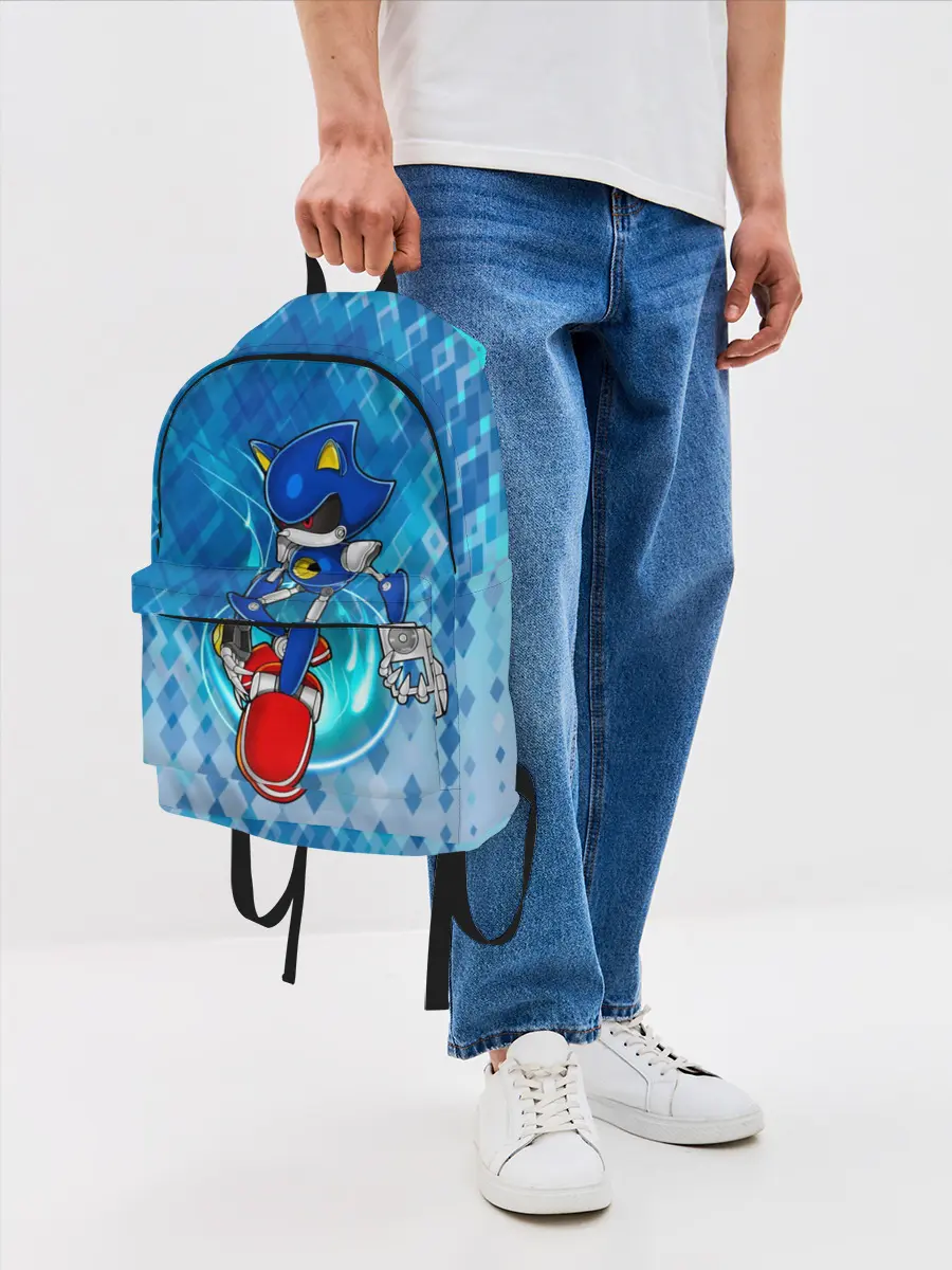 Рюкзак джинсовый / Metal Sonic