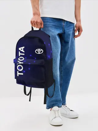 Рюкзак джинсовый / TOYOTA