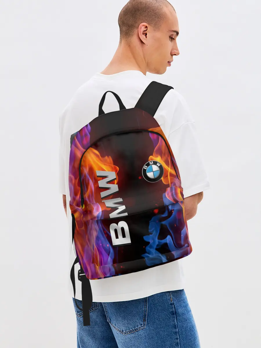 Рюкзак джинсовый / BMW