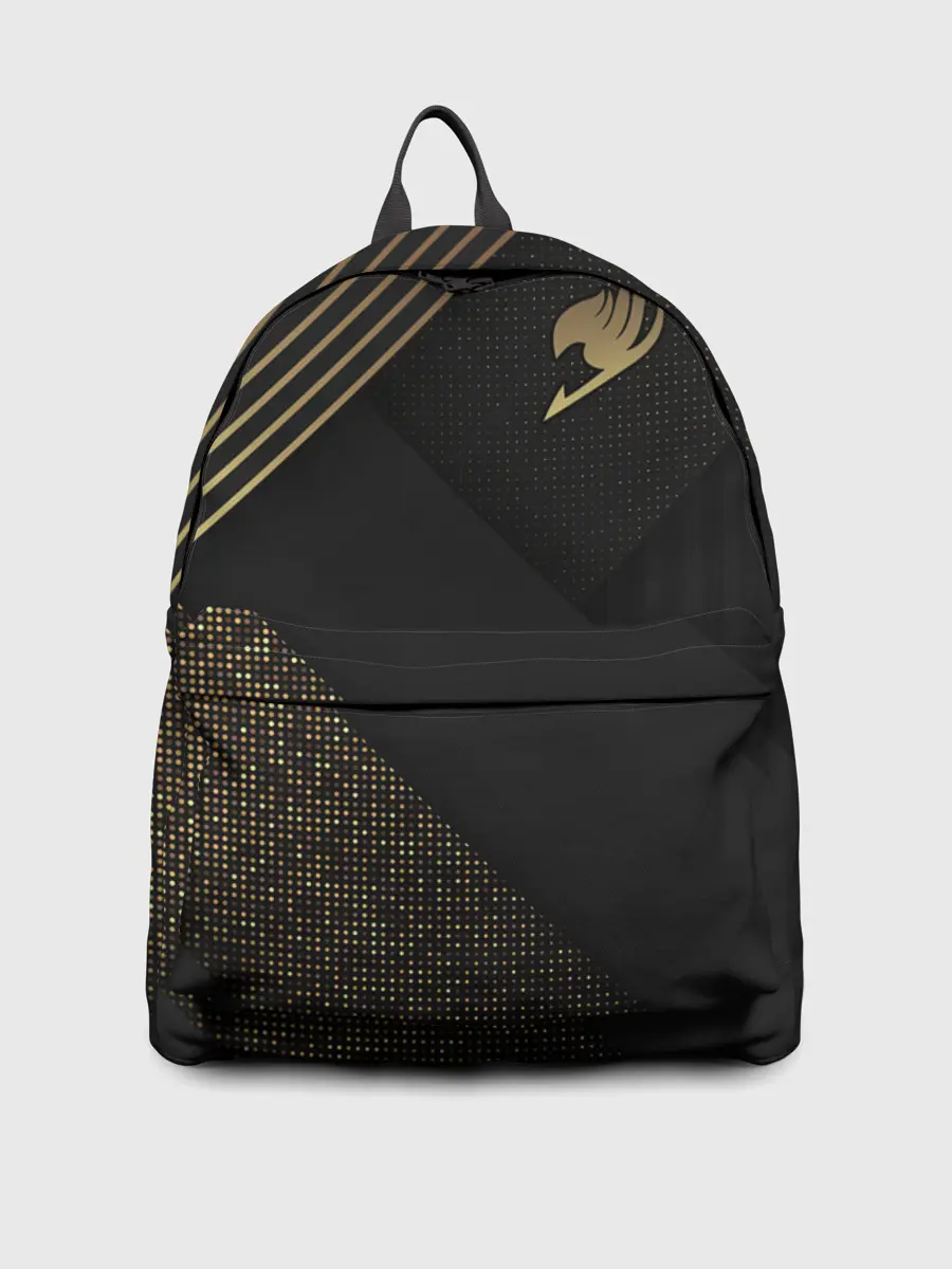 Рюкзак джинсовый / Хвост Феи геометрия