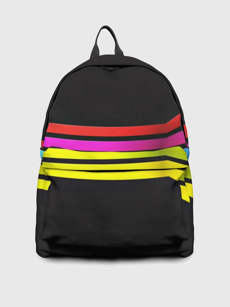 Рюкзак джинсовый / NEON GEOMETRY