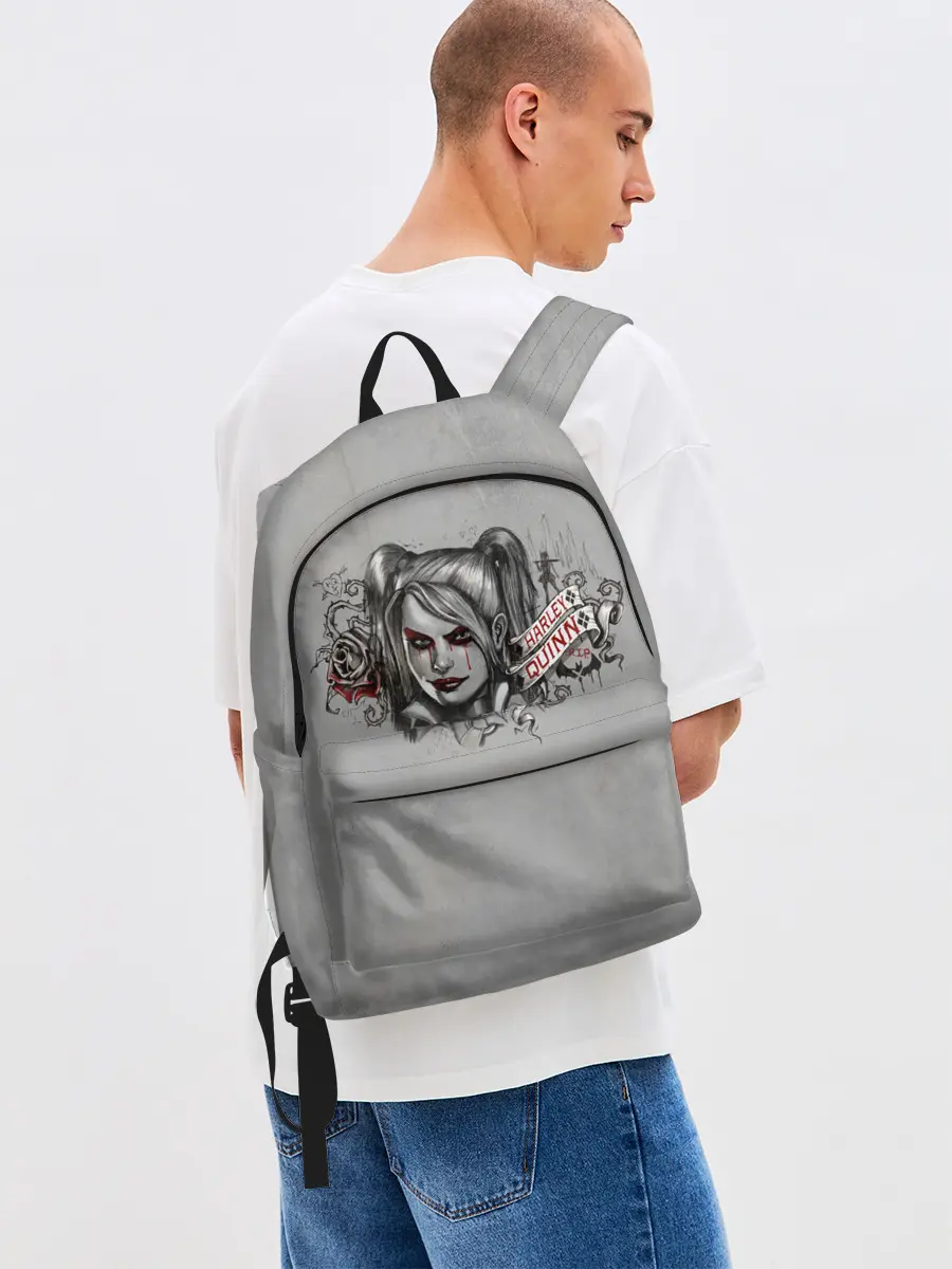 Рюкзак джинсовый / Harley Quinn