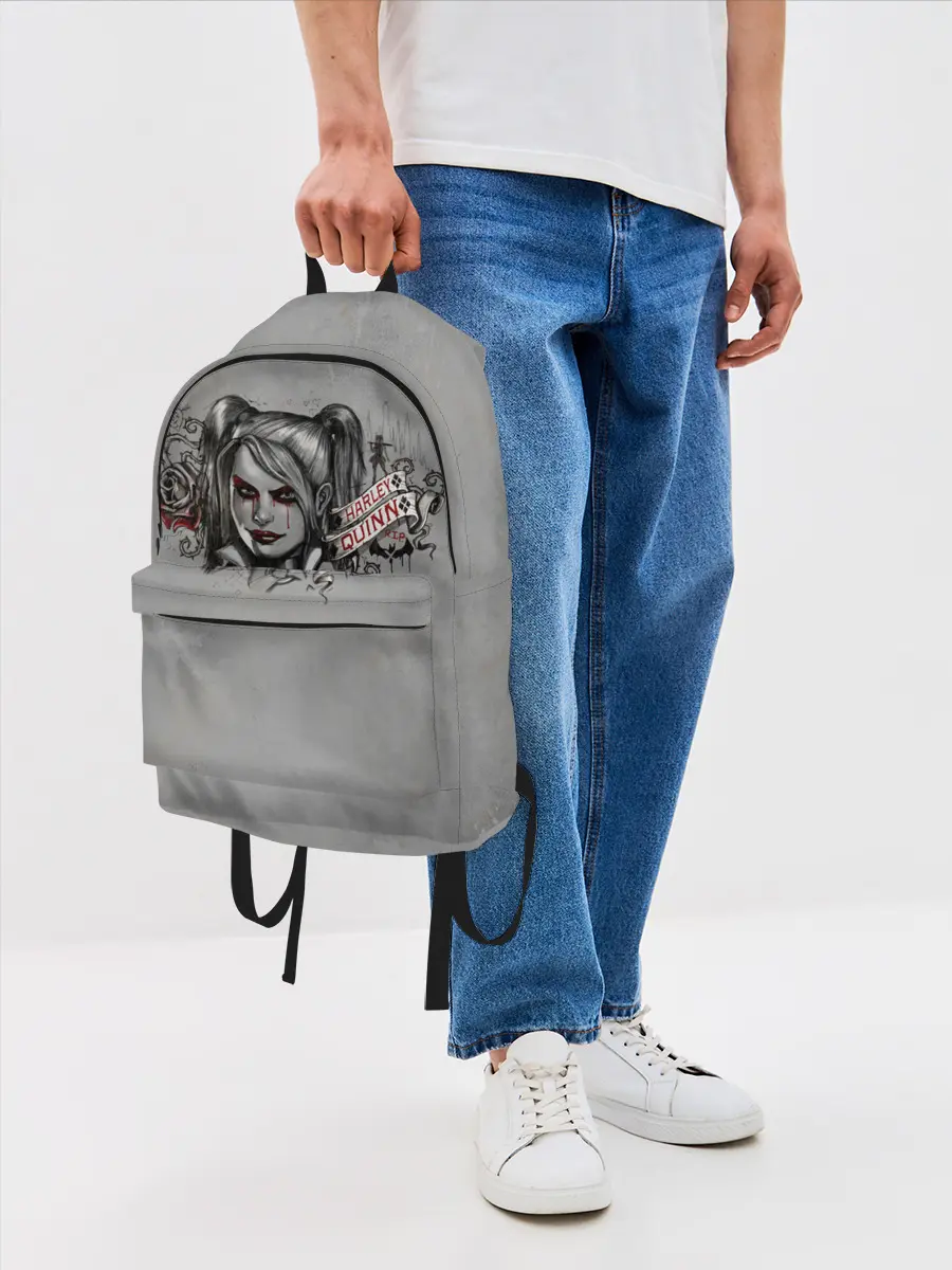 Рюкзак джинсовый / Harley Quinn