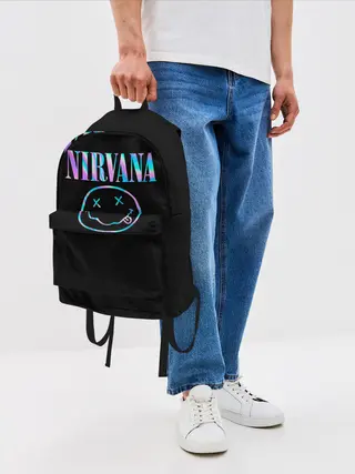 Рюкзак джинсовый / Nirvana