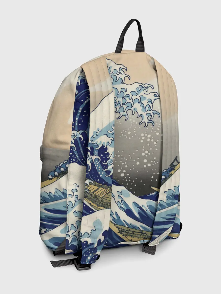 Рюкзак джинсовый / ЯПОНСКАЯ КАРТИНА