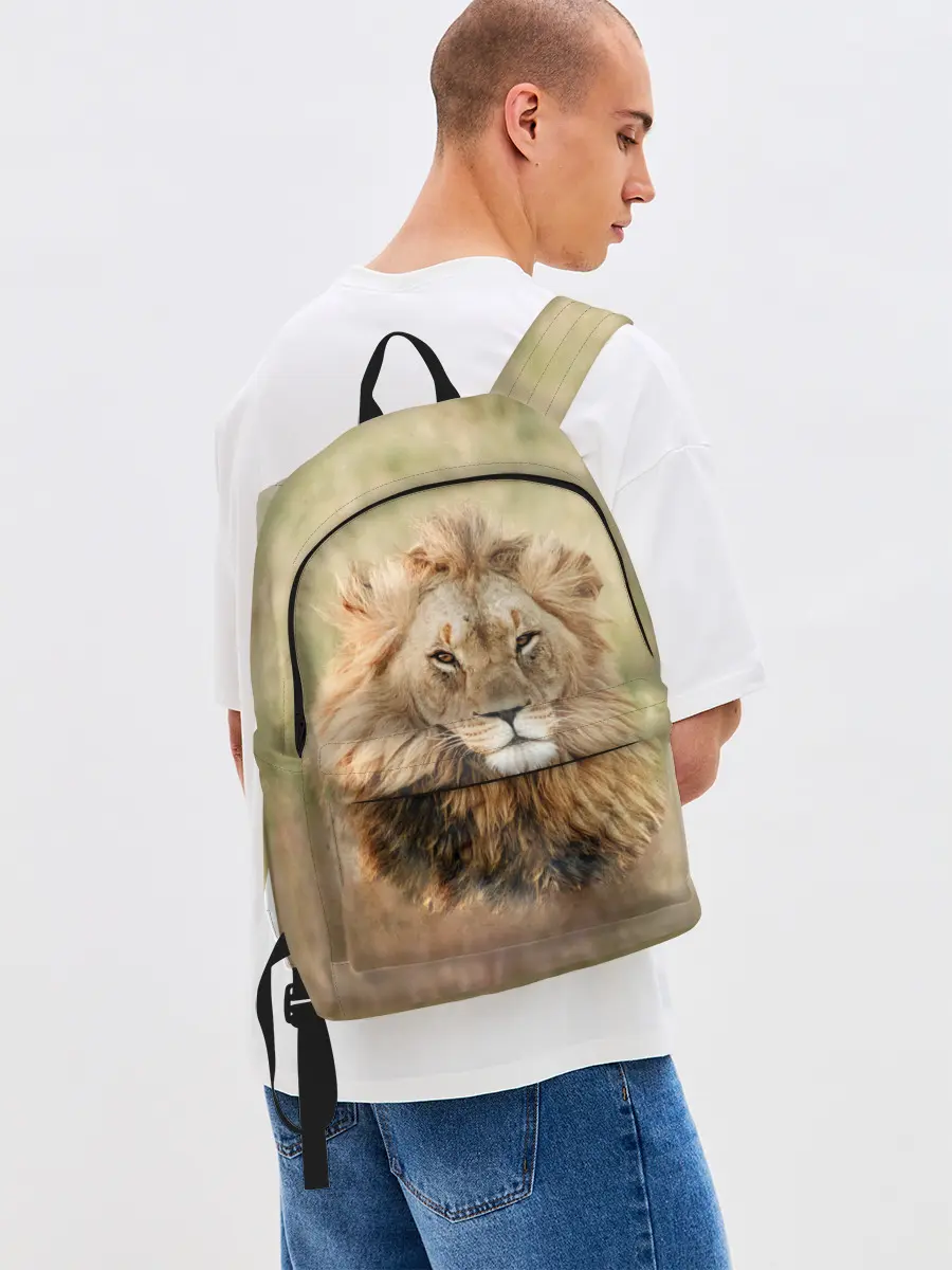 Рюкзак джинсовый / Lion King