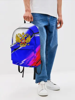 Рюкзак джинсовый / Патриот России
