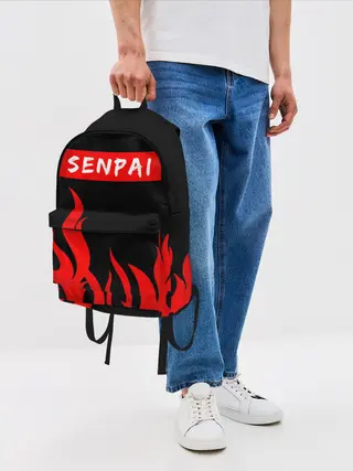 Рюкзак джинсовый / SENPAI