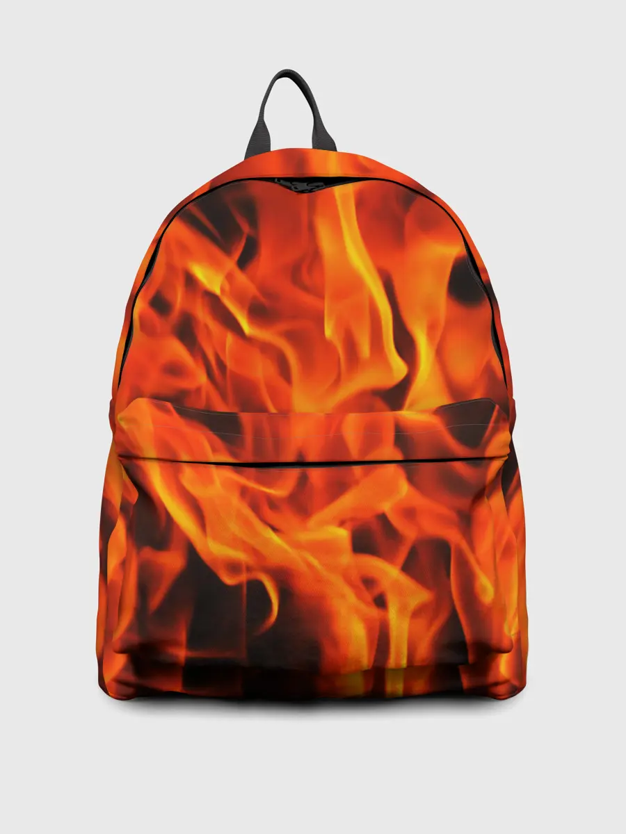 Рюкзак джинсовый / ОГОНЬ