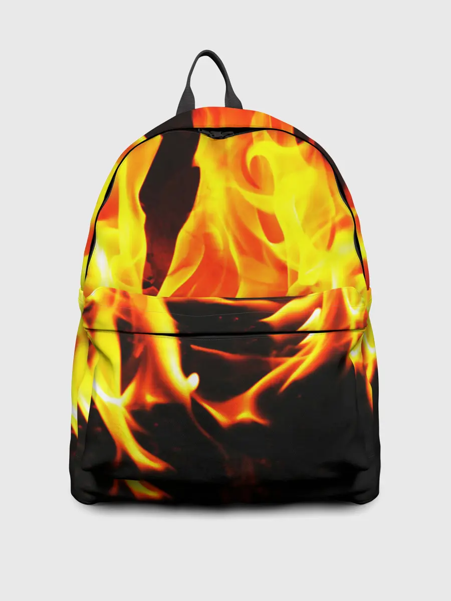 Рюкзак джинсовый / В ОГНЕ