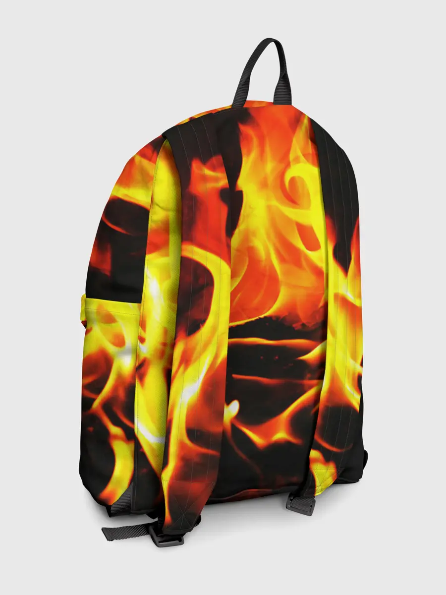 Рюкзак джинсовый / В ОГНЕ